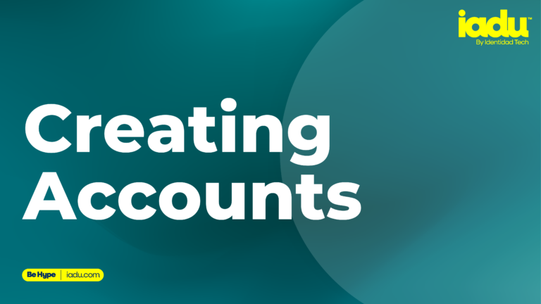 Creating Accounts