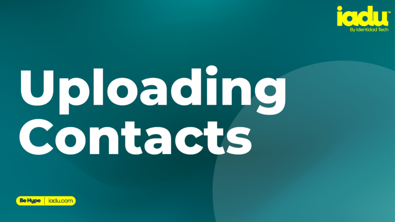 Uploading Contacts